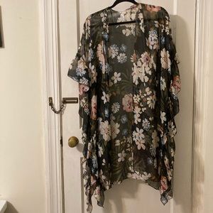 NWOT sheer cover up